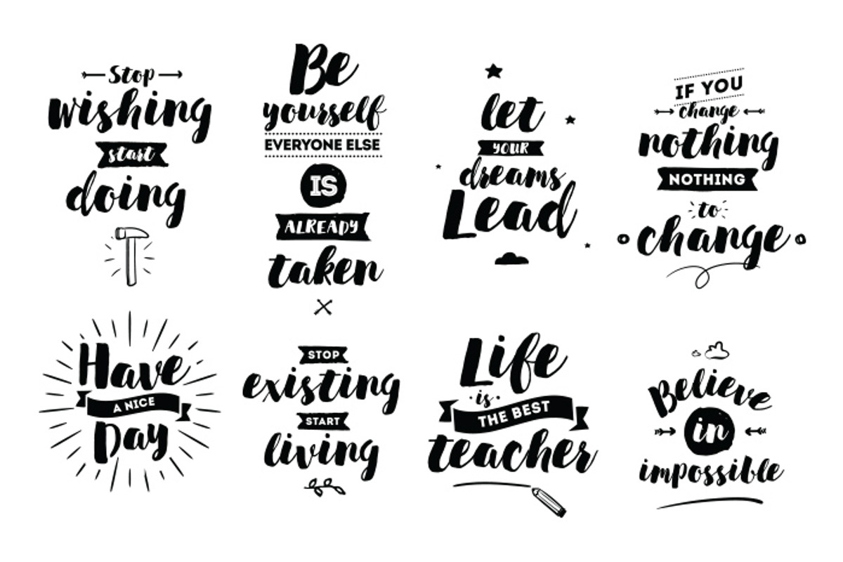 Typography set #7, a Background Graphic by pa3x (Photo 1 of 2)