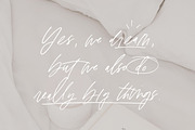 Scotty: a Social Media Quote Script, a Script Font by Margot + Co (Thumbnail 5 of 12)