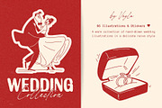 Wedding Collection: 66 Line Art Pack, a Person Illustration by Veyla (Thumbnail 1 of 16)