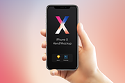 New iPhone X Hands Mockups, an iPhone Mockup by Pierre Borodin (Thumbnail 5 of 7)