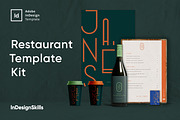Restaurant Template Kit, a Branding & Logo Template by InDesignSkills (Thumbnail 2 of 14)