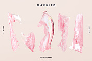 Pink Marbled; Paint Stroke, an Object Graphic by Emma Make (Thumbnail 5 of 7)