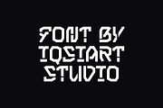 Etecho - Stencil Tech Font, a Sans Serif Font by Iqsiart Studio (Thumbnail 4 of 7)
