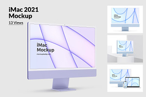 IMac 2021 Mockup