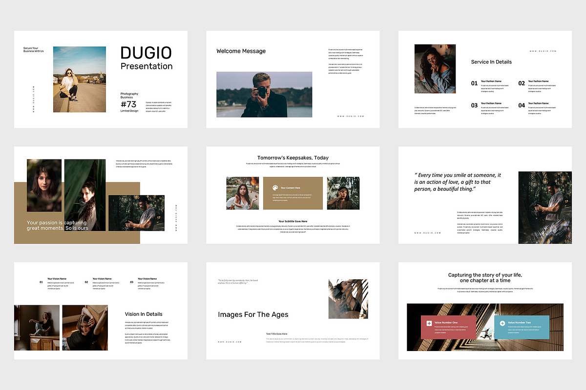 Dugio : Photo Business Powerpoint, a Presentation Template by Punkl Camp (Photo 2 of 9)