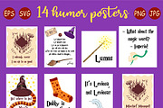 School of Witches and Magic Patterns, a Pattern Graphic by Michiru13 (Thumbnail 26 of 30)