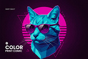 Comic Pop Art Photo Effect Bundle, a Layer Style Add-On by graphypix (Thumbnail 7 of 11)