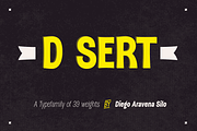 D Sert, a Sans Serif Font by Latinotype (Thumbnail 1 of 5)
