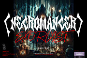 Necromancer Exorcist, a Blackletter Font by BBtypeStudios (Thumbnail 1 of 9)