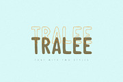 Tralee Font / Two Styles, a Handwritten Font by Art pages (Thumbnail 1 of 9)