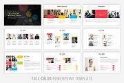 Full Color Powerpoint Template, a Presentation Template by Brandearth RRGraph (Thumbnail 2 of 8)