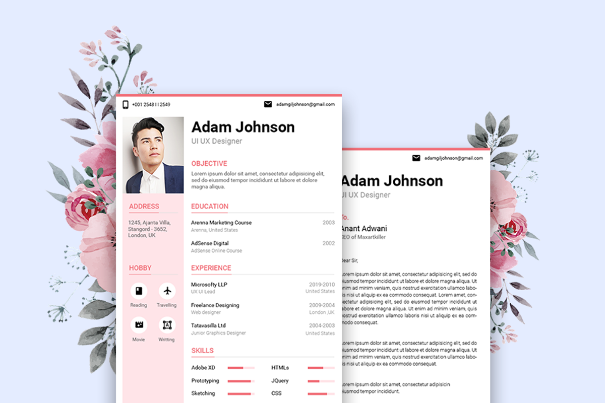 Light Resume CV, a Resume Template by AdminUIUX (Photo 4 of 5)