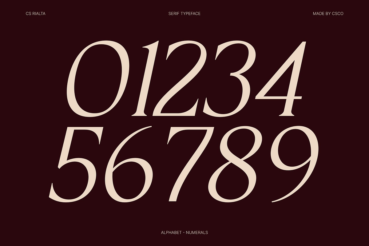 Rialta – Elegant Serif Font, a Serif Font by Craft Supply Co. (Photo 5 of 8)