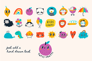 Kids Logos Patterns