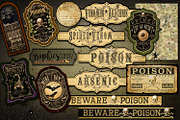 Halloween Labels - Apothecary Labels, an Illustration by Graphics Candy (Thumbnail 1 of 4)
