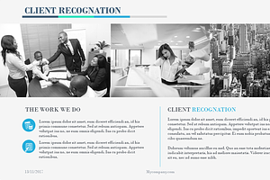 Cleint Recognation Powerpoint