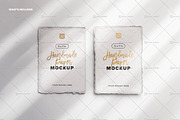 Handmade Paper Deckle Edge Card Set, a Mockup by Custom Scene (Thumbnail 9 of 9)