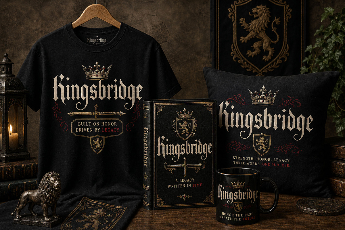 Kingsbridge, a Blackletter Font by Wow Magic (Photo 3 of 3)