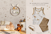 SAFARI ANIMALS clipart and patterns, an Animal Illustration by polikarpovaart (Thumbnail 6 of 12)