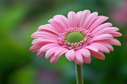 Beautiful pink flower with blurred g, a Photo by Iftikhar Alam
