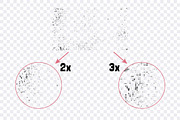 12 Grunge Halftone Textures, a Texture Graphic by rwgusev (Thumbnail 6 of 7)