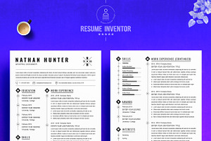 Graphic Designer Resume, InDesign CV