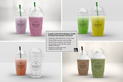 Clear Cups with Dome Covers Mockup, a Cups & Container Mockup by INCDesign (Thumbnail 3 of 8)