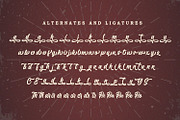 Hundred Miracles - Urban Restro Font, a Script Font by Subectype Studio (Thumbnail 9 of 11)