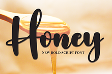 Honey | Script Font