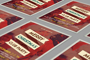 Christmas Vintage Flyer, Posters, a Flyer Template by SPACECAKE (Thumbnail 4 of 5)