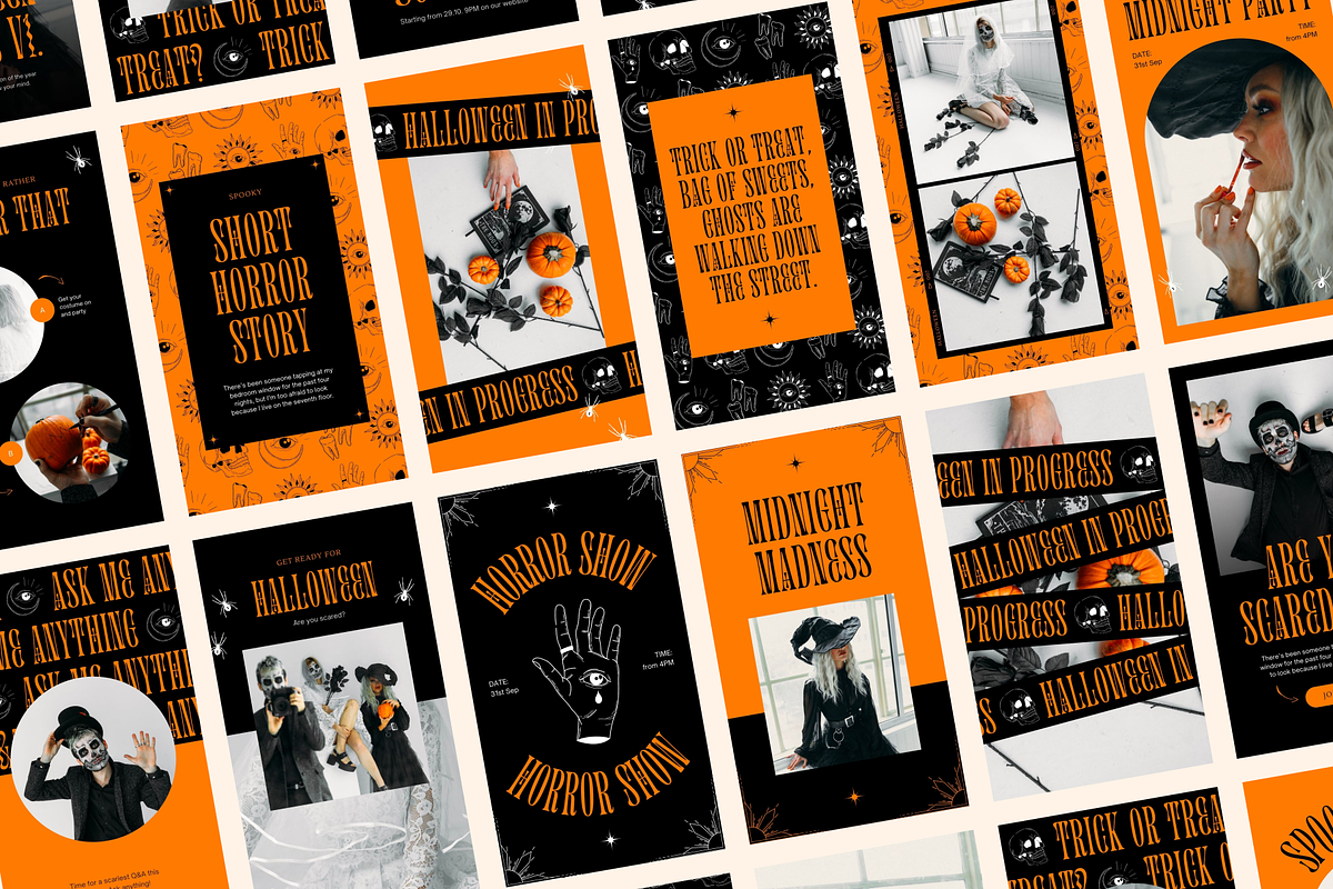 20 Halloween IG Reel Covers Stories, a Social Media Template by Studio K (Photo 7 of 7)