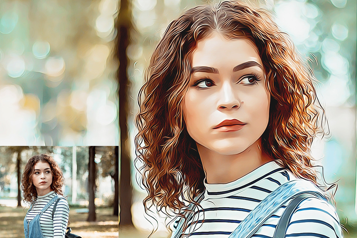 HDR Painting Photoshop Actions, an Action Add-On by MRI STUDIO (Photo 2 of 17)