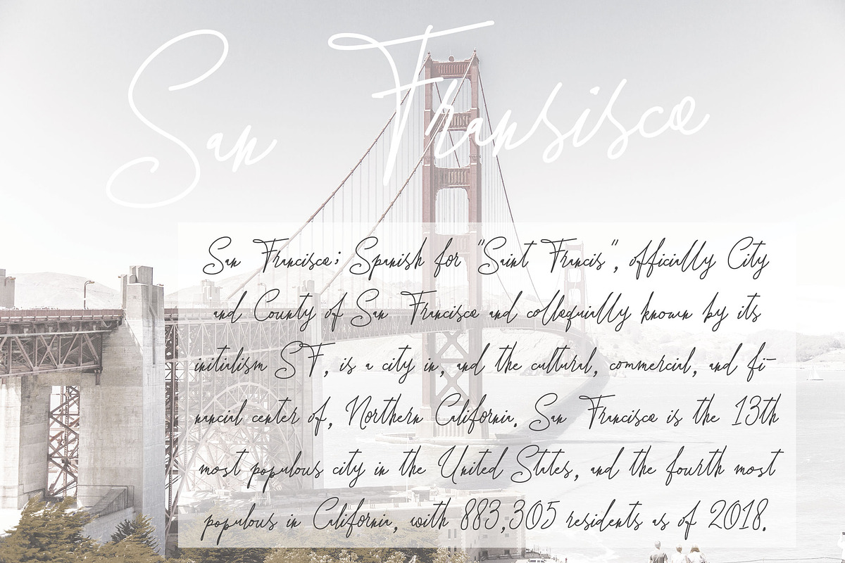 Forsythia Garden |Signature Typeface preview 5