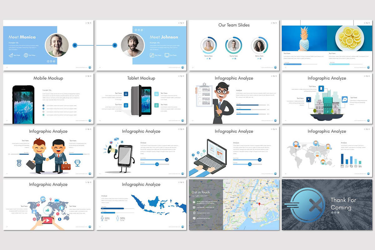 Excel - Powerpoint Temlpate, a Presentation Template by inspirasign