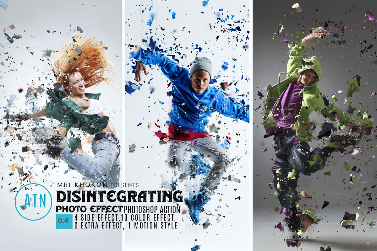 Disintegrating Photoshop Effect, an Action Add-On by MRI STUDIO (Photo 1 of 19)