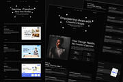 Luminex - Portfolio Framer Template, an UI Kit Template by rizal_yustriadi (Thumbnail 1 of 3)