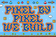 Pixel Quest - Pixel Font, a Font by PutraCetol Studio (Thumbnail 2 of 5)