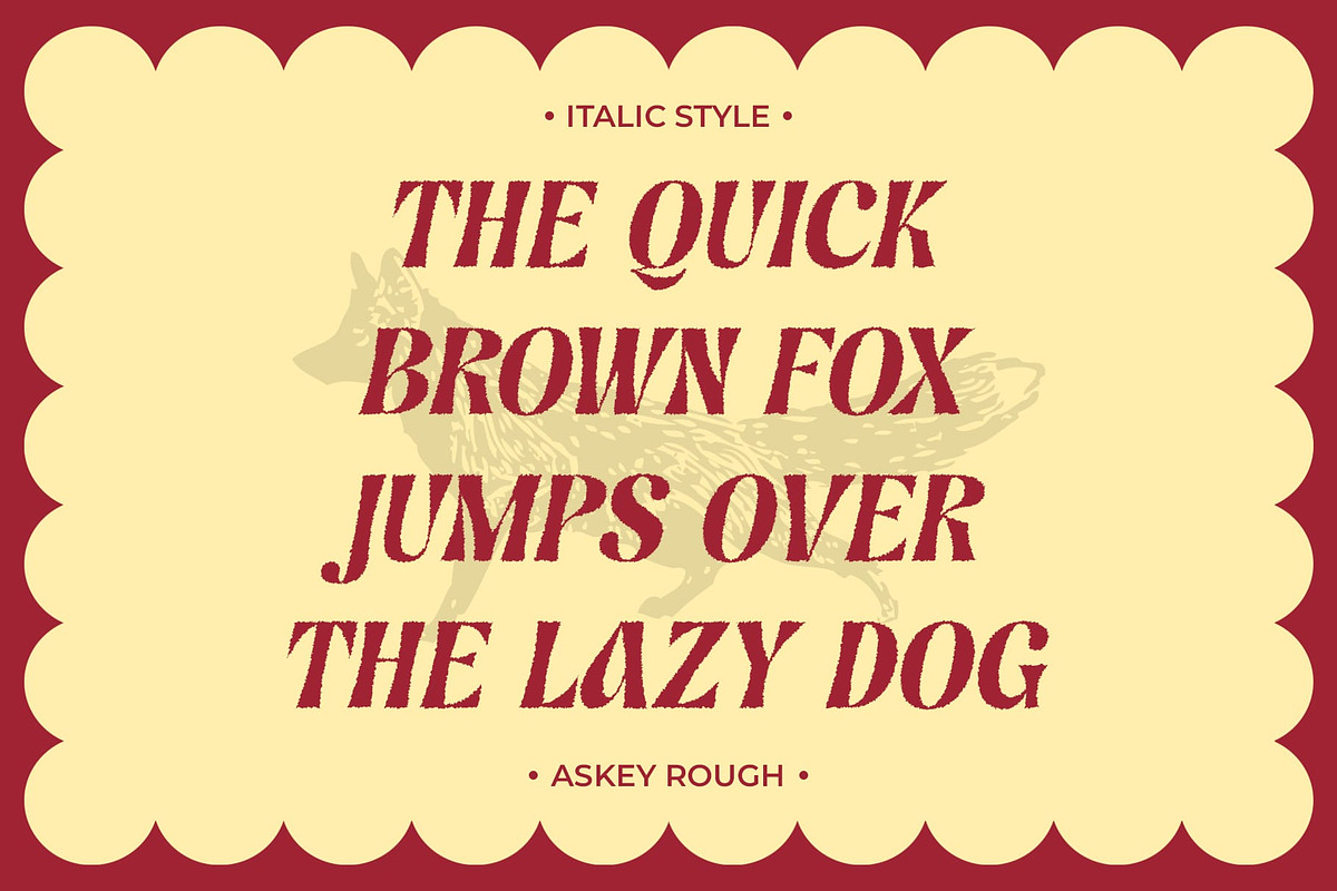 Askey Rough, a Sans Serif Font by Craft Supply Co. (Photo 2 of 8)