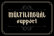 Blacking Blackletter Typeface Font, a Blackletter Font by Storytype Studio (Thumbnail 12 of 15)