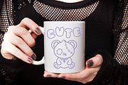 Spooky Bear Font, a Handwritten Font by Babymimiart (Thumbnail 7 of 10)