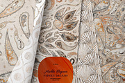 Paisley Dreams Seamless Patterns, a Pattern Graphic by OlgaRom (Thumbnail 1 of 11)