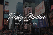 Peaky Blinders, a Handwritten Font by HaKi Studio (Thumbnail 1 of 5)