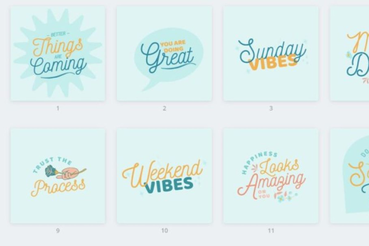 Better Vibes Quotes (15 Templates), a Social Media Template by Ivory Mix (Photo 2 of 2)