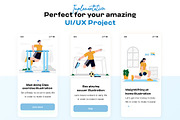 Fitness & Health 2D Illustration, a Person Illustration by orenjidesign (Thumbnail 5 of 8)