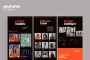 Figma UI template for Digital Agency, an UI Kit Template by neuwebz (Thumbnail 3 of 7)