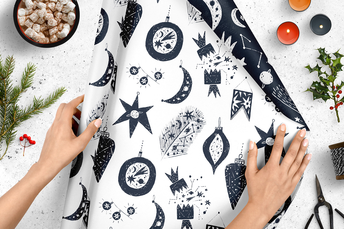 Starry Christmas Night | COLLECTION, an Object Graphic by Daria Miazhevich (Photo 8 of 10)