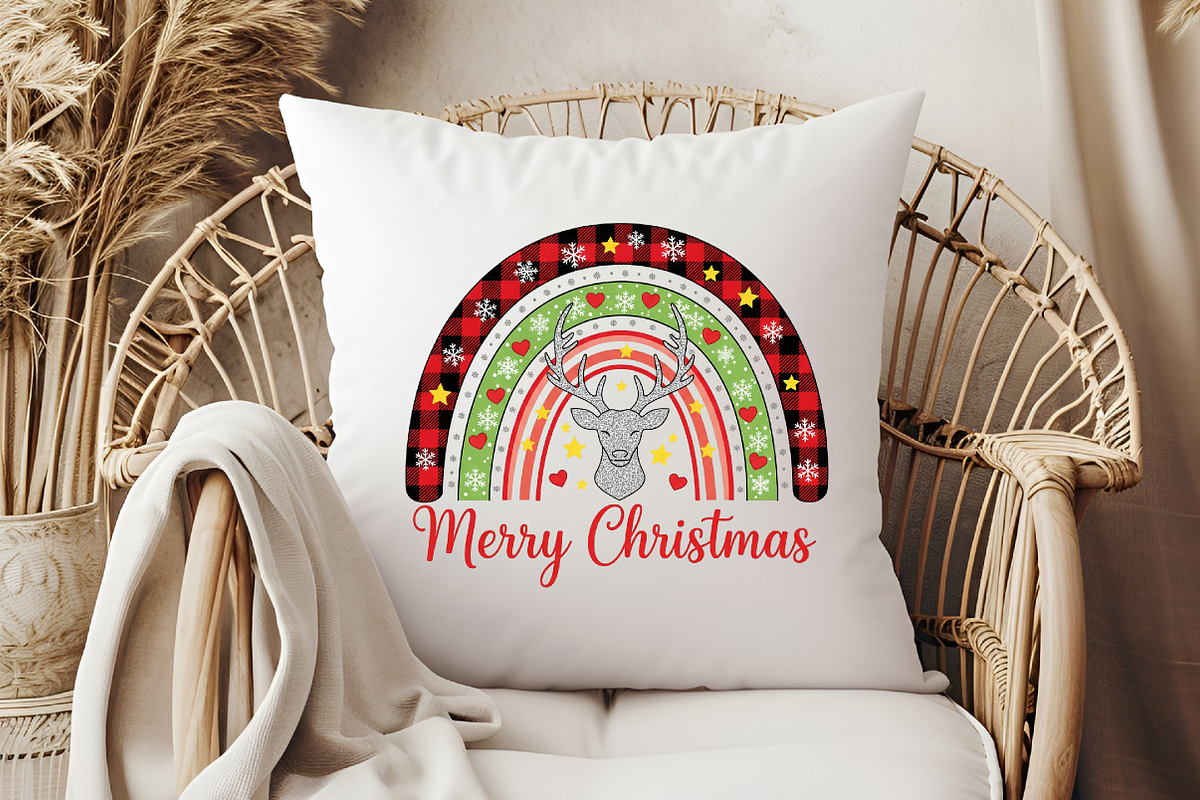 Merry Christmas Rainbow Sublimation, an Illustration by Libby Wishes (Photo 5 of 6)