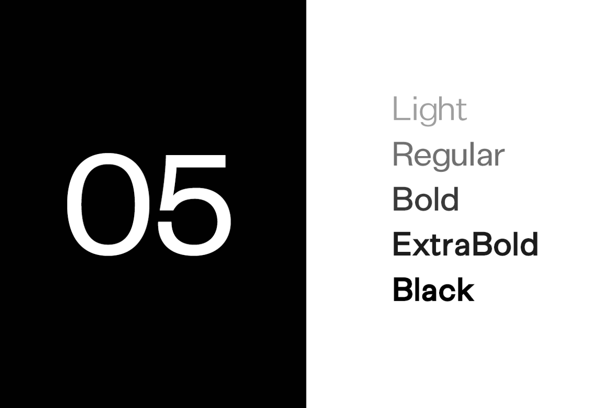 Exensa Grotesk Typeface + Web Fonts preview 4