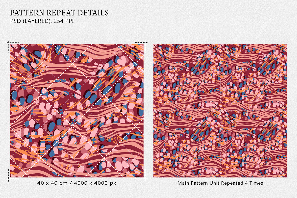 Abstract Animal Seamless Pattern, a Pattern Graphic by Gullenda (Photo 2 of 6)