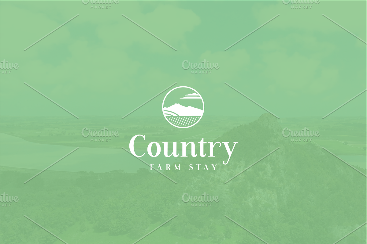 Boutique Accommodation logo kit, a Branding & Logo Template by Hue Creative (Photo 1 of 5)